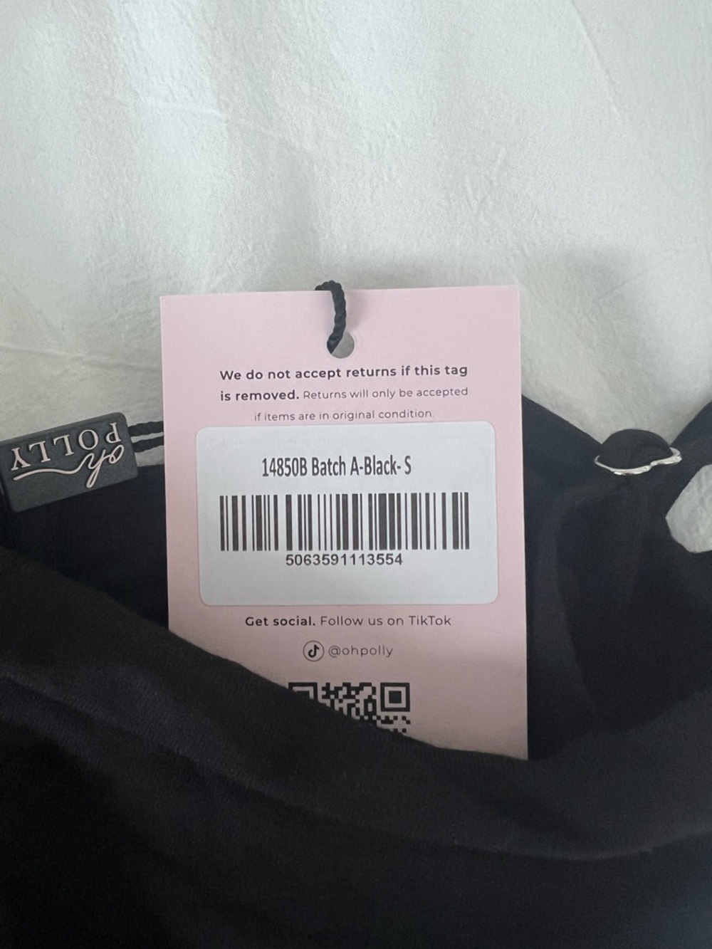 Oh Polly Mirelle Modal Underwired Camisole Ruched Top in Black Size S - Picture 4 of 6